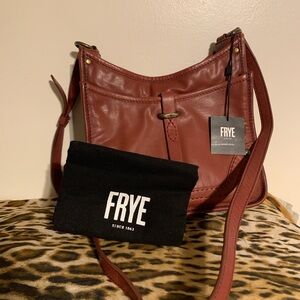 Frye Women's Shoulder Bag - Rich Brown Leather